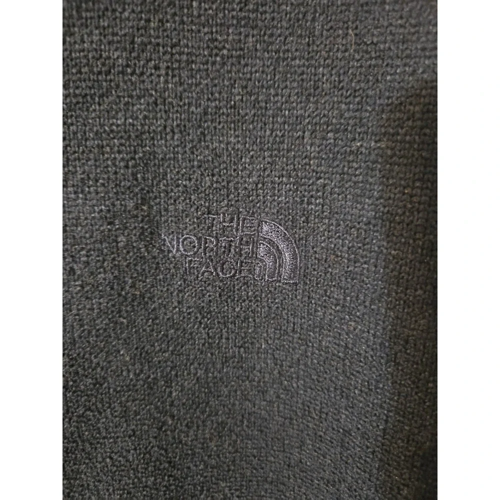 The North Face Navy Blue Men's 1/4-Zip Sporty Knit Sweater L
